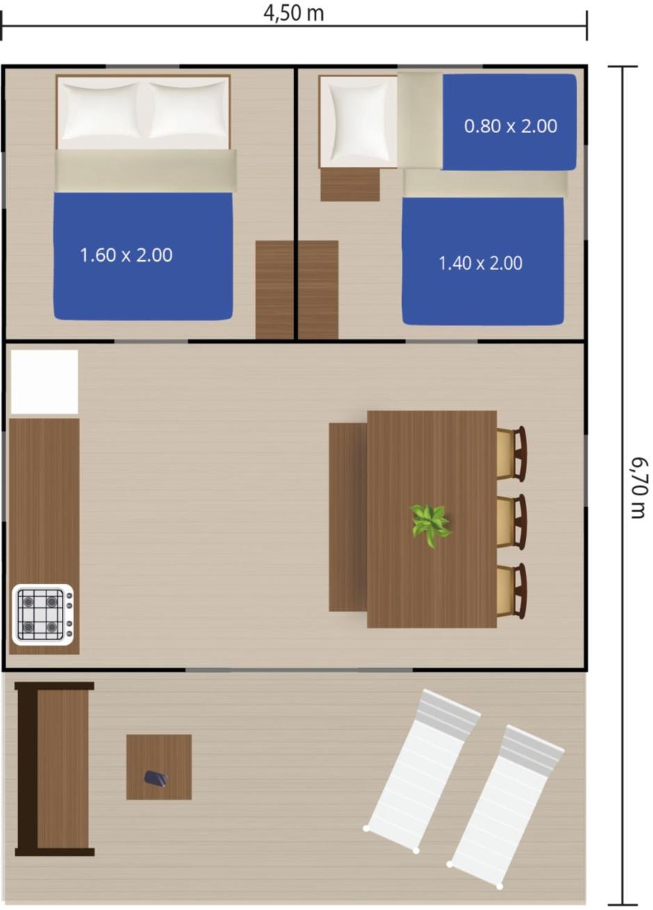 Easyatent Camping Stella Maris Umag Kamer foto